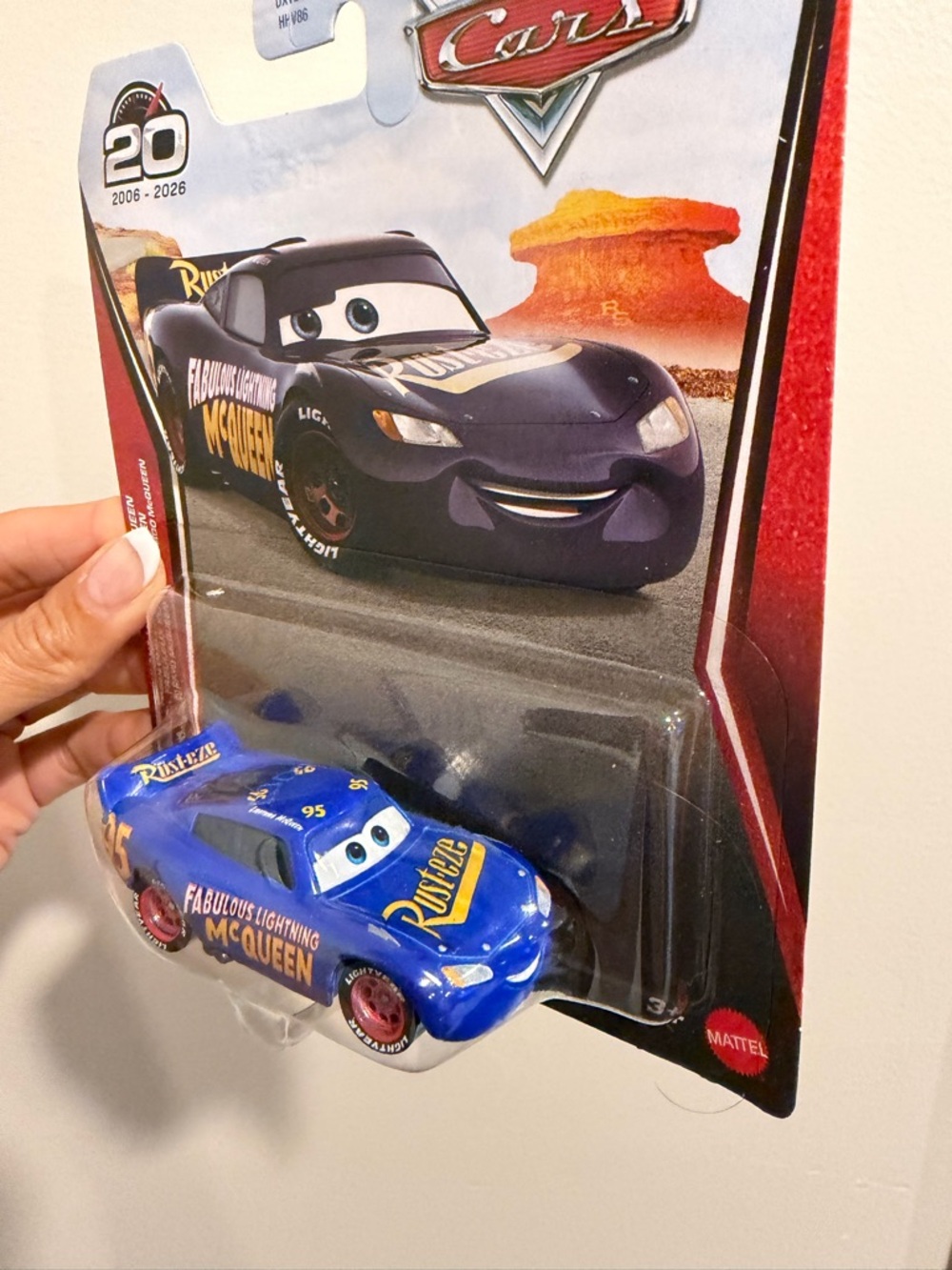 Mattel Fabulous Lightning McQueen Blue Die-Cast Cars Toy
